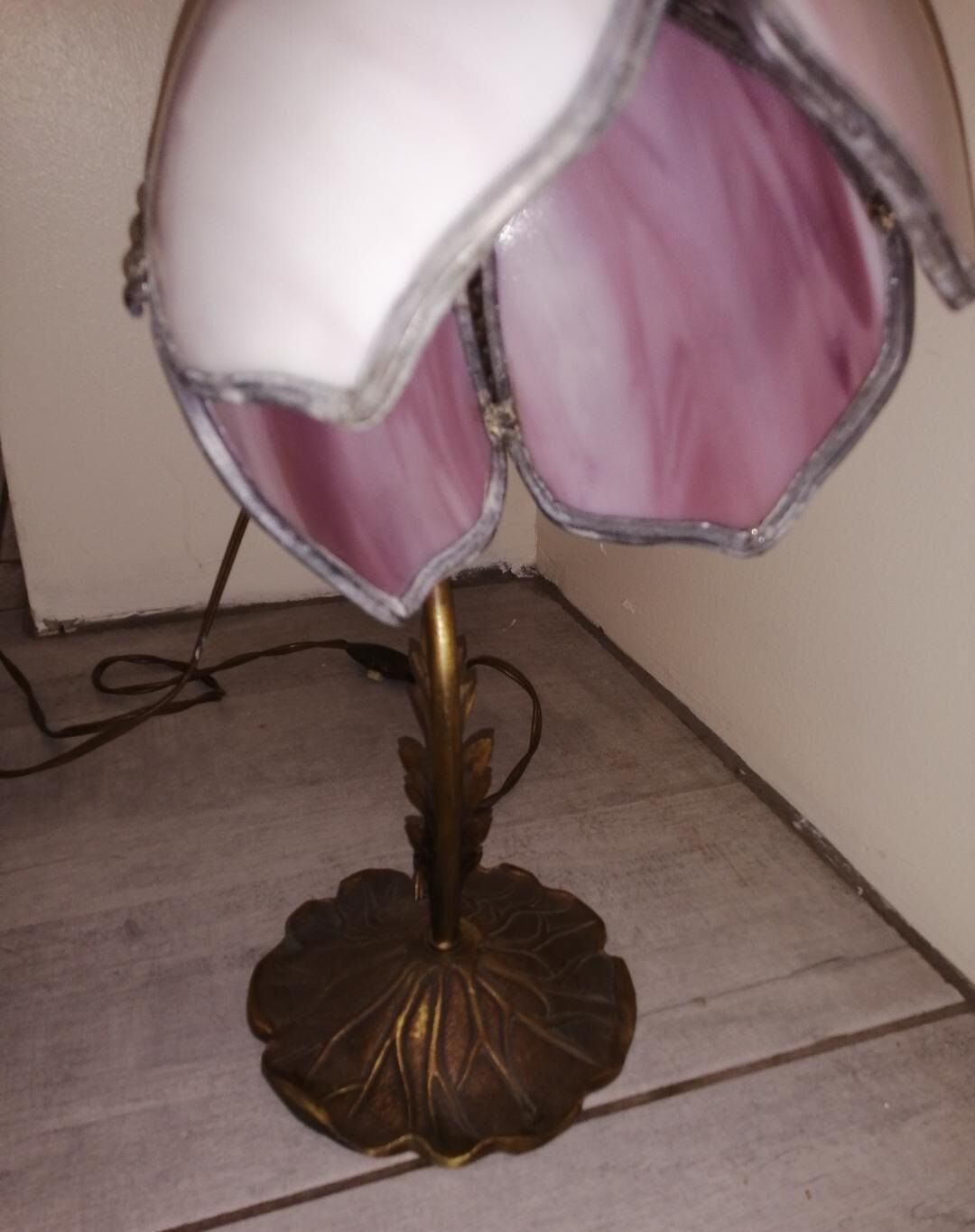 Lampe Art Nouveau 1900 Nénuphar