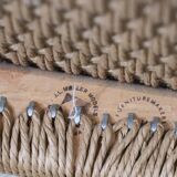 Scandinavian chair model 71 by Niels Otto Moller in teak and rope