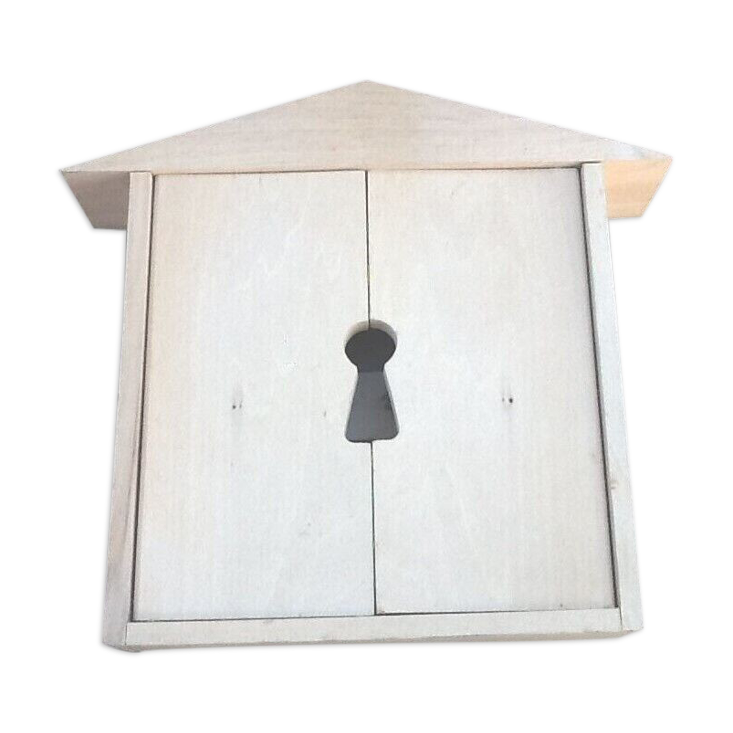Wall key box Wooden maisonette
