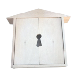 Wall key box Wooden maisonette