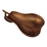 Brass-plated bronze pear-shaped pocket emptier – organic design – 1960s