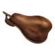 Brass-plated bronze pear-shaped pocket emptier – organic design – 1960s