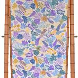 Bamboo-style psyché mirror in the Napoleon III style.