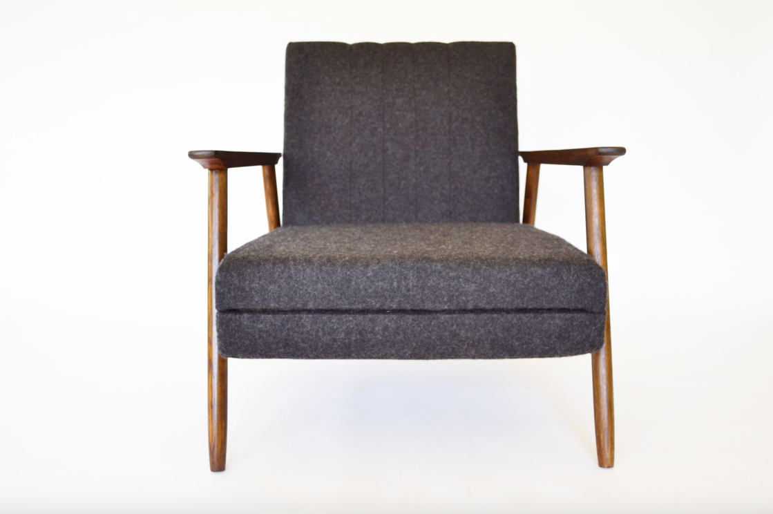 Convertible armchair by V. E. Cukermanienė for Vilniaus Baldų Kombinatas, 1964