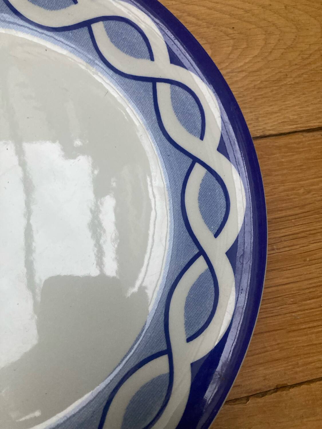 Plat porcelaine anglaise vintage