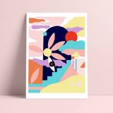 “free” a4 art print