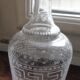 Carafe gravée