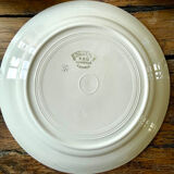 6 vintage Luneville ceramic plates