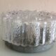 Bulled glass ceiling lamp, vintage 60/70s