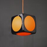 Very cool space age lamp by Uffe Gustav Schioler for Hoyrup Denmark  *** model Poker Dice 527 *** 70