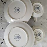 2 Porcelain coffee/tea cups, Villeroy and Boch, Scarlett model