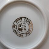 Sauceboat Art Porcelain Limoges Porcelain