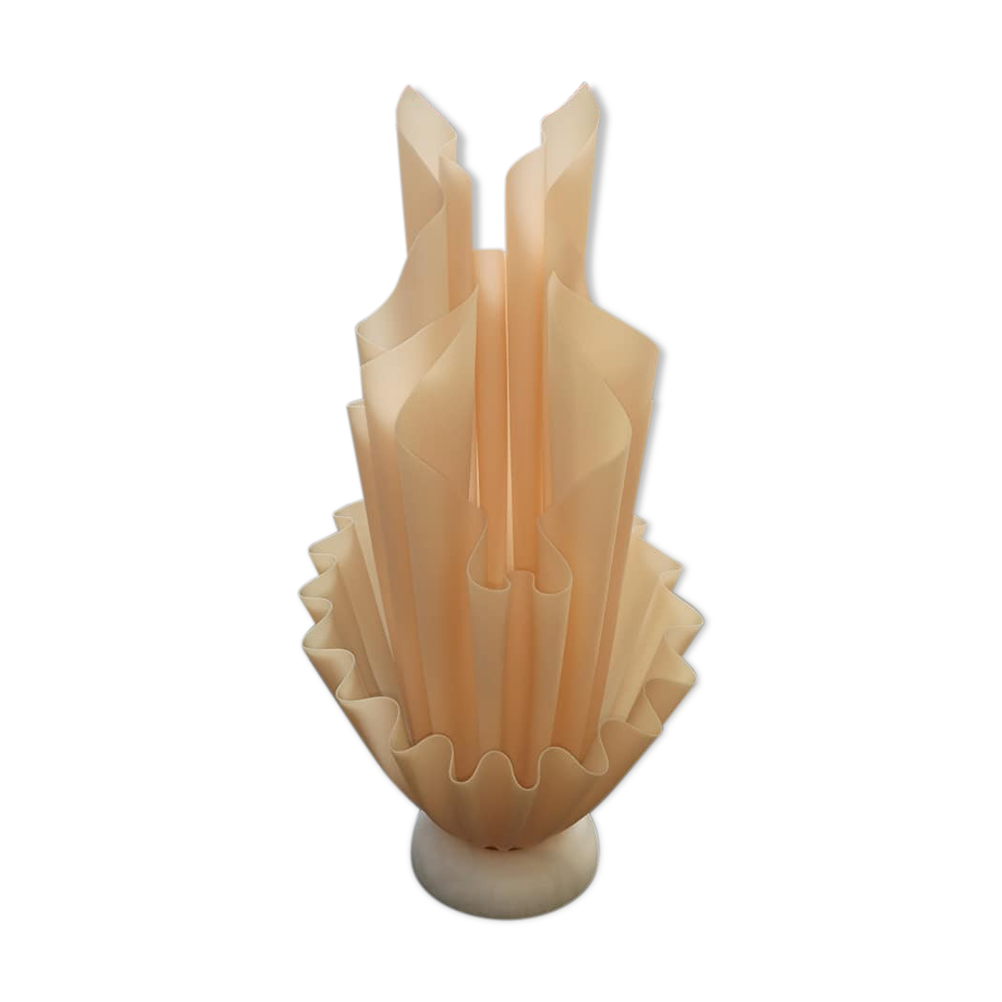 Vintage lamp Georgia Jacob 1970 resin and marble