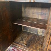 Brutalist sideboard in solid rosewood