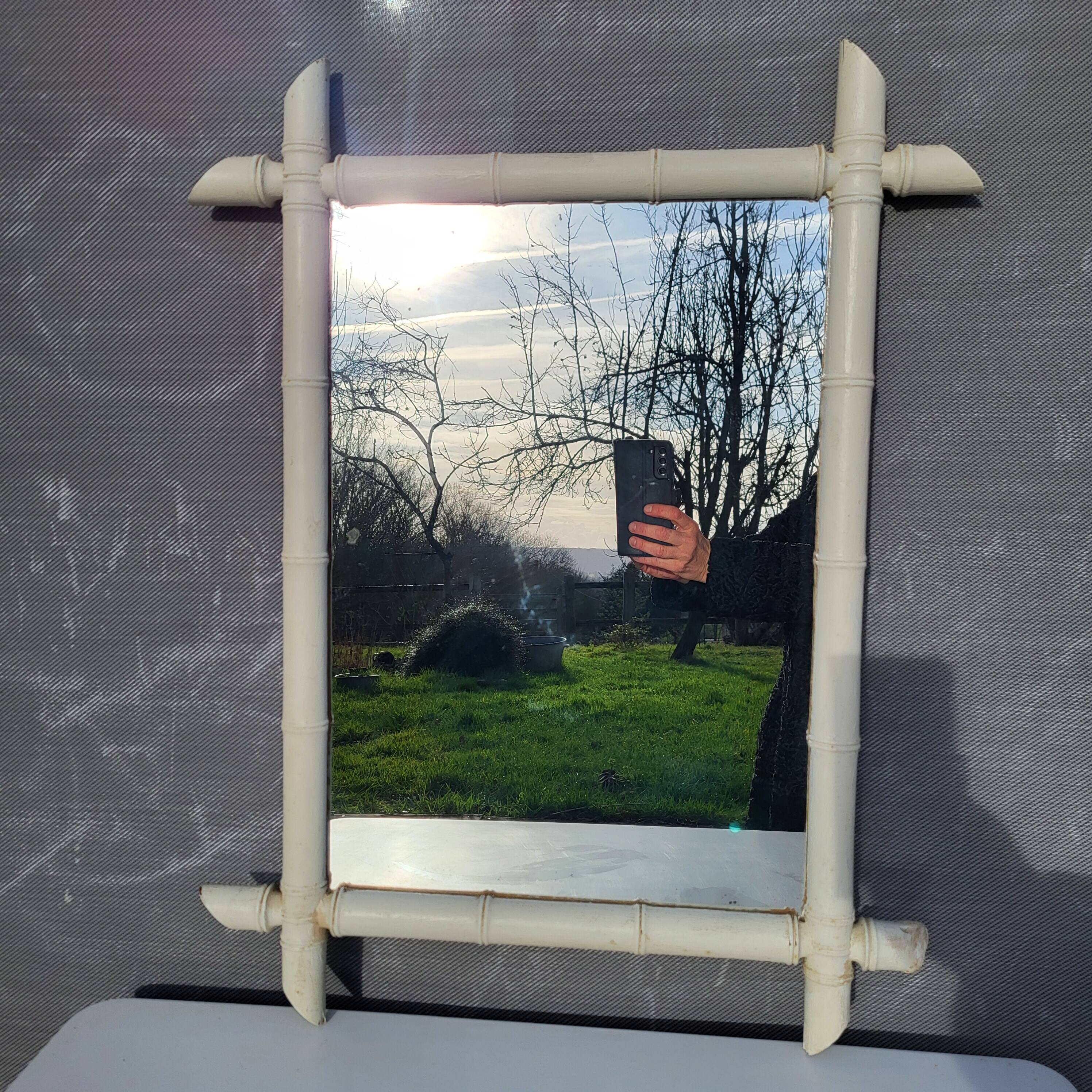Bamboo mirror 53x68