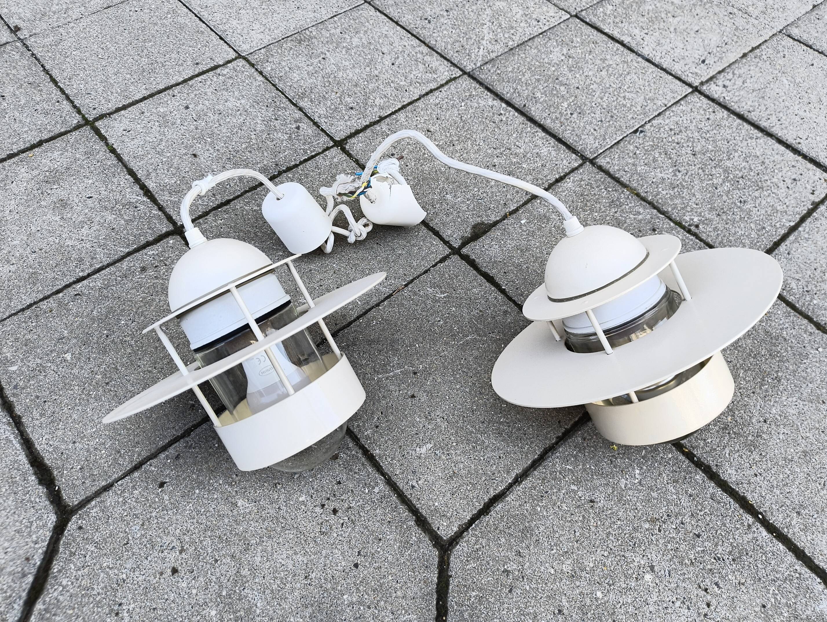 a pair danish ceiling lights modell Albertslund from Louis Poulsen