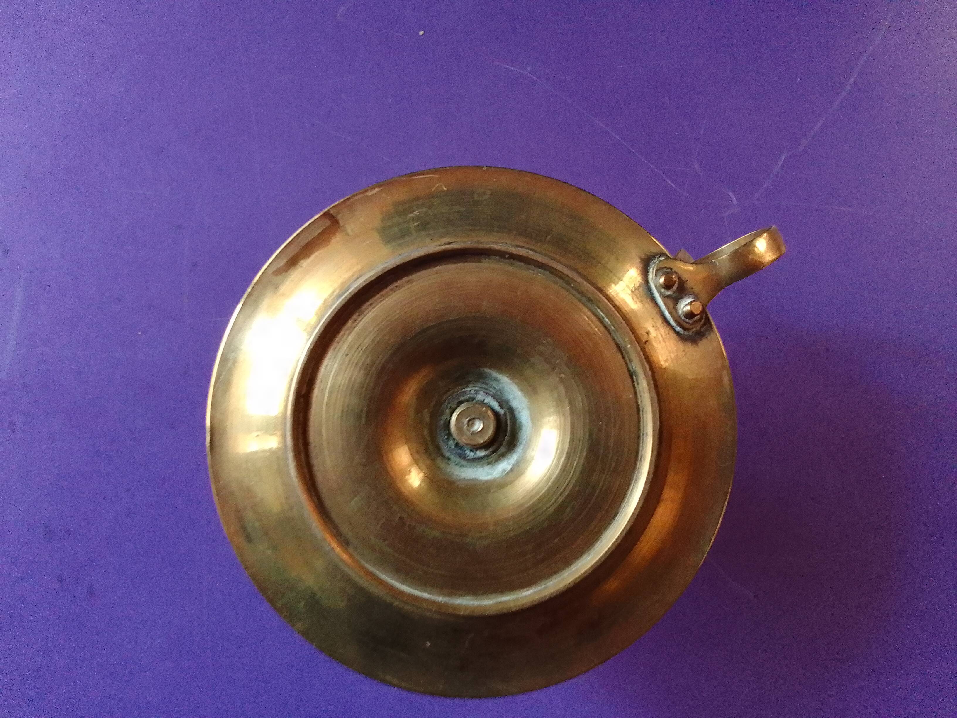 Brass candle holder