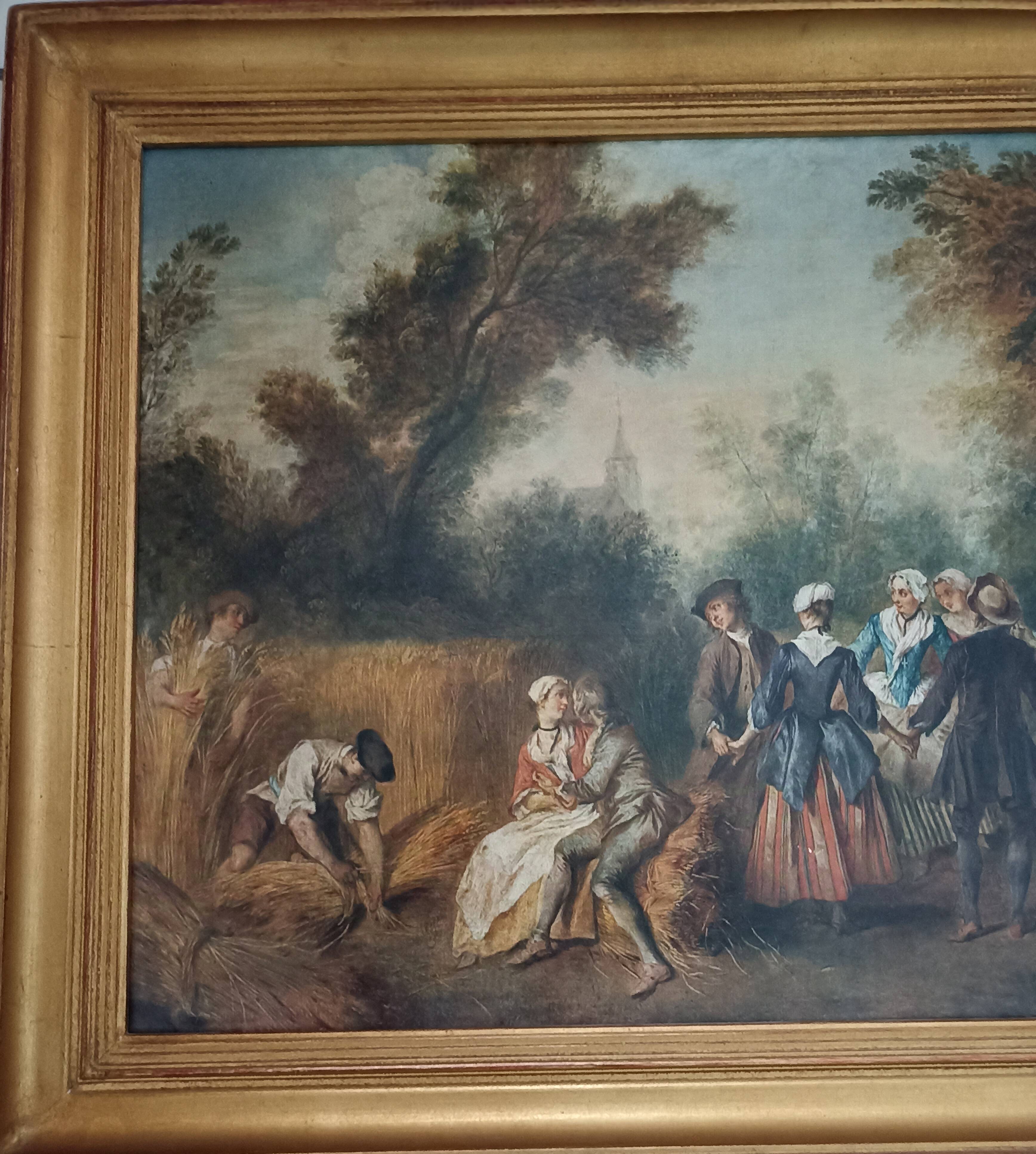 Painting of Lancret's Summer