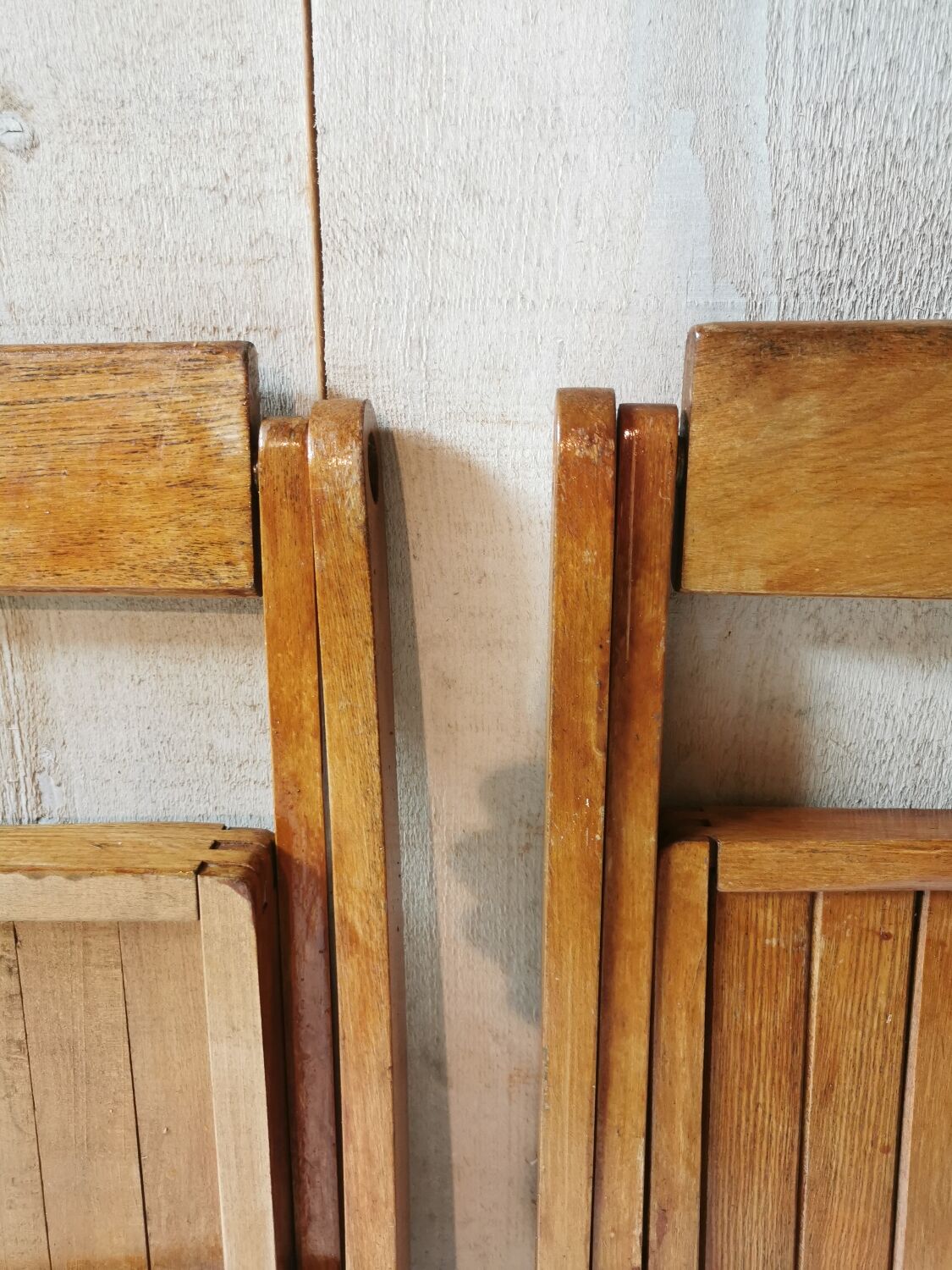 Pair of folding chairs