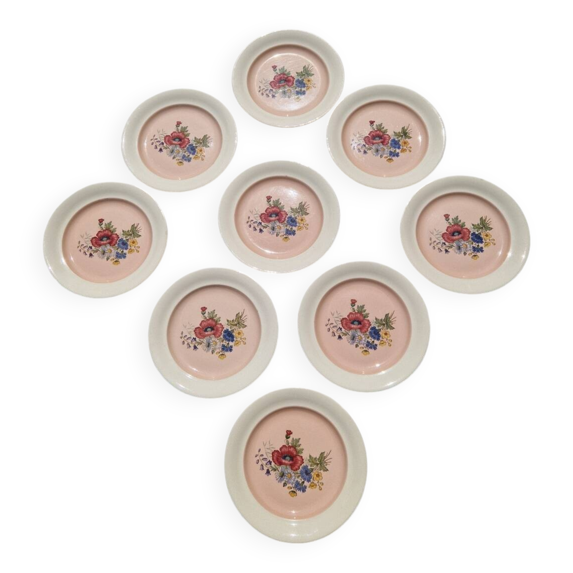 9 villeroy et boch porcelain dinner plates model 1584 25 cm