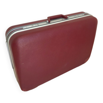 Delsey vintage hard-shell suitcase