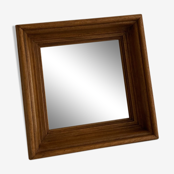 Miroir en bois 29x29cm