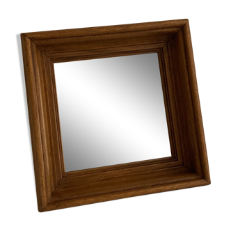 Wooden mirror 29x29cm