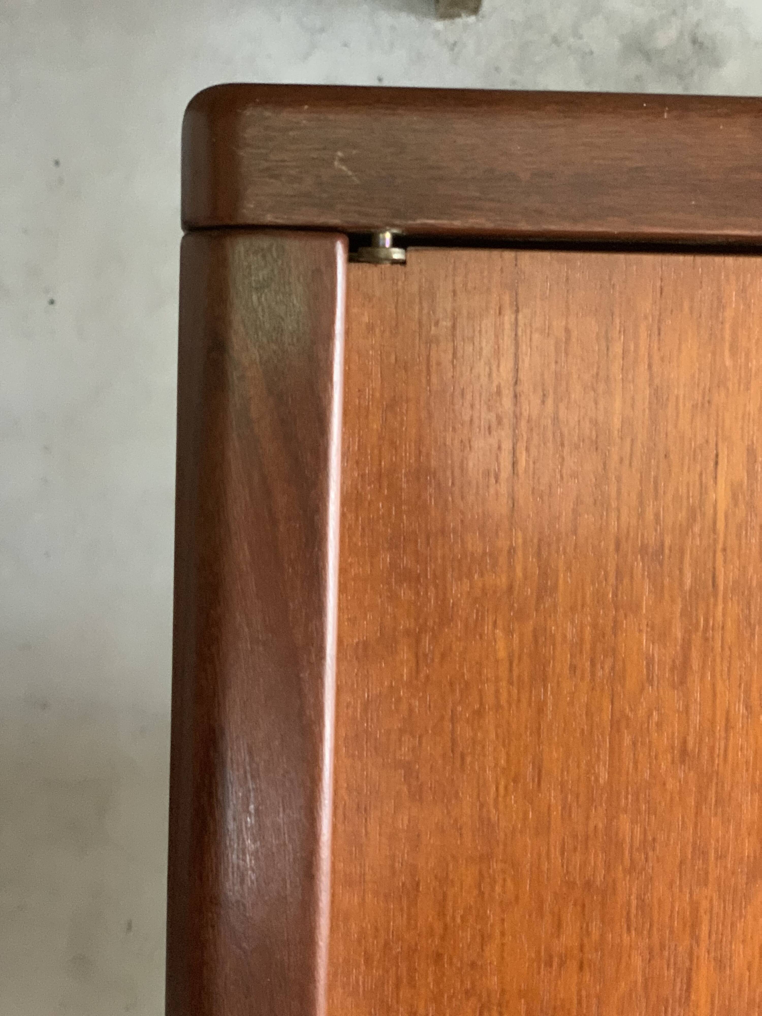 Scandinavian vintage teak wardrobe