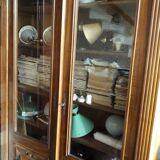 Bookcase showcase walnut end XIX