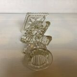 Art Deco geometric candle holder