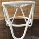 Rattan tabouret