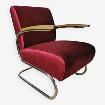 Bauhaus S411 armchair by Mucke Melder