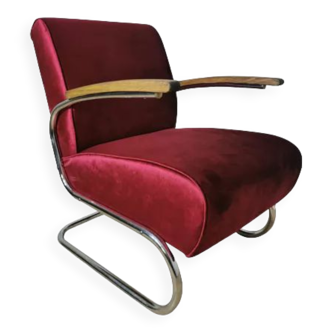 Fauteuil Bauhaus S411 par Mucke Melder