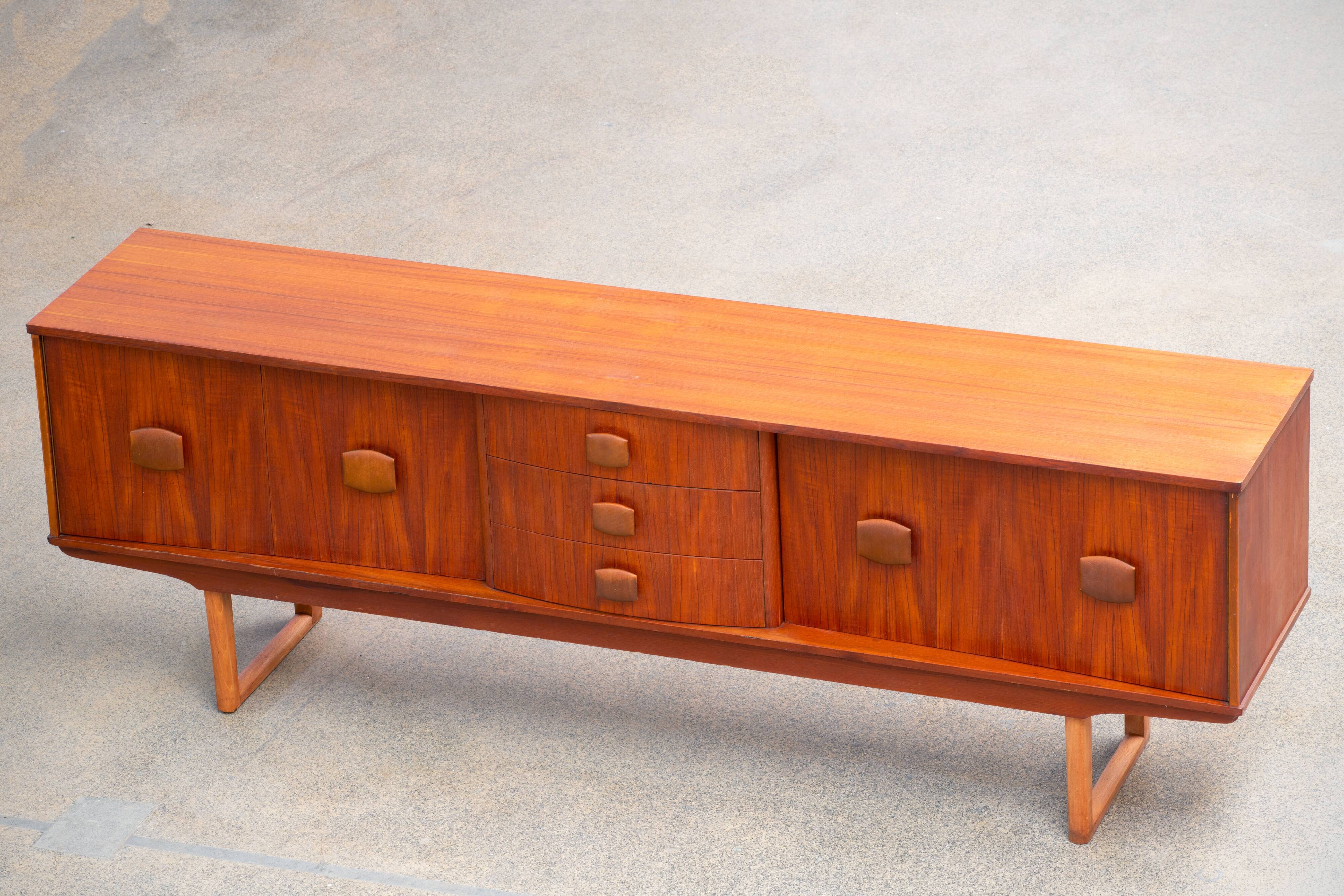 Vintage Scandinavian enfilade 1960