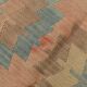 Tapis persan vintage doux 6x10, tapis Oushak en laine, 181x312 cm