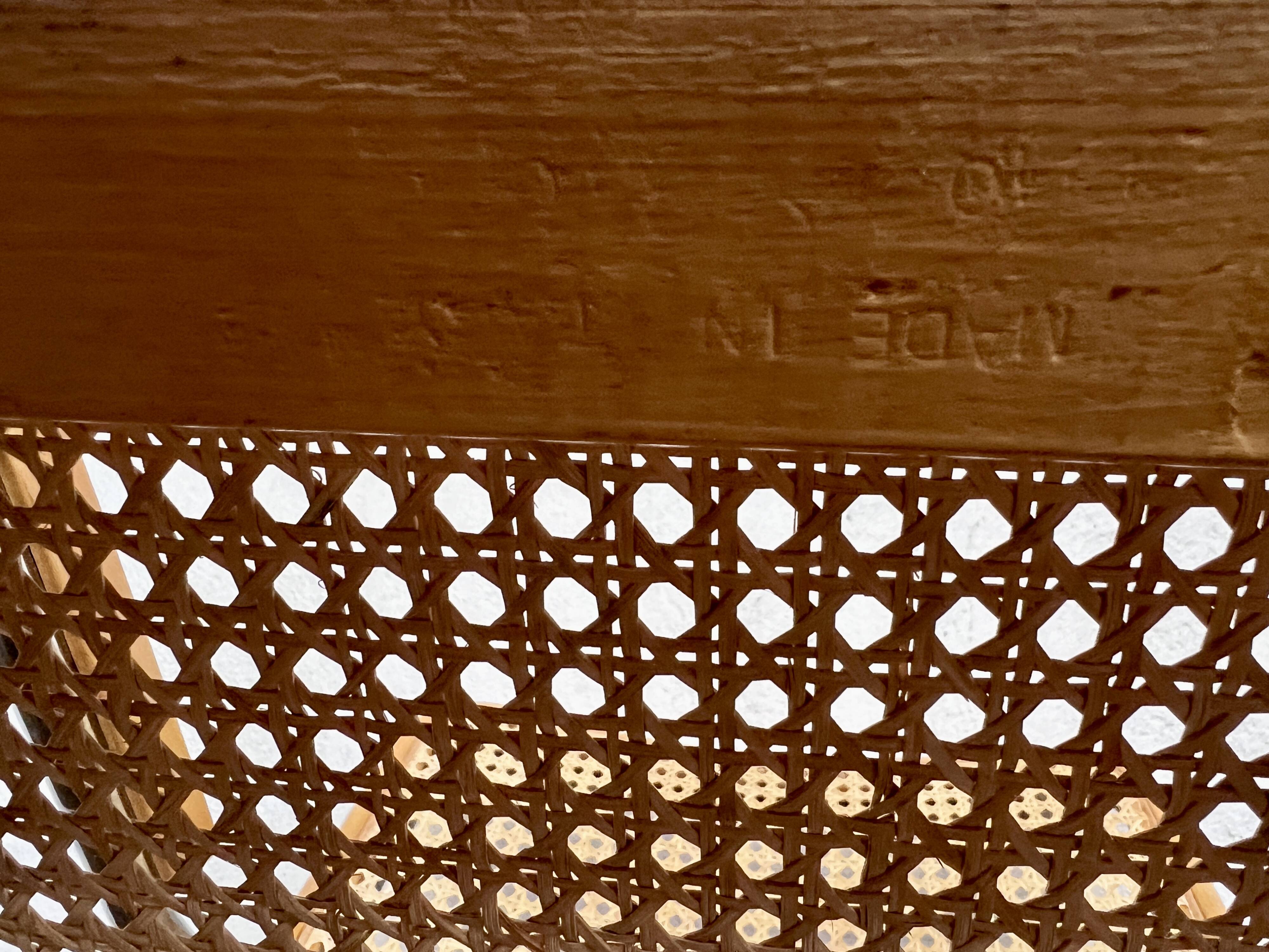 Pair of Breuer style armchair chair  made in italy vintage 1970 beige