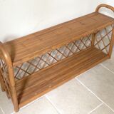Shelf rattan 1 m