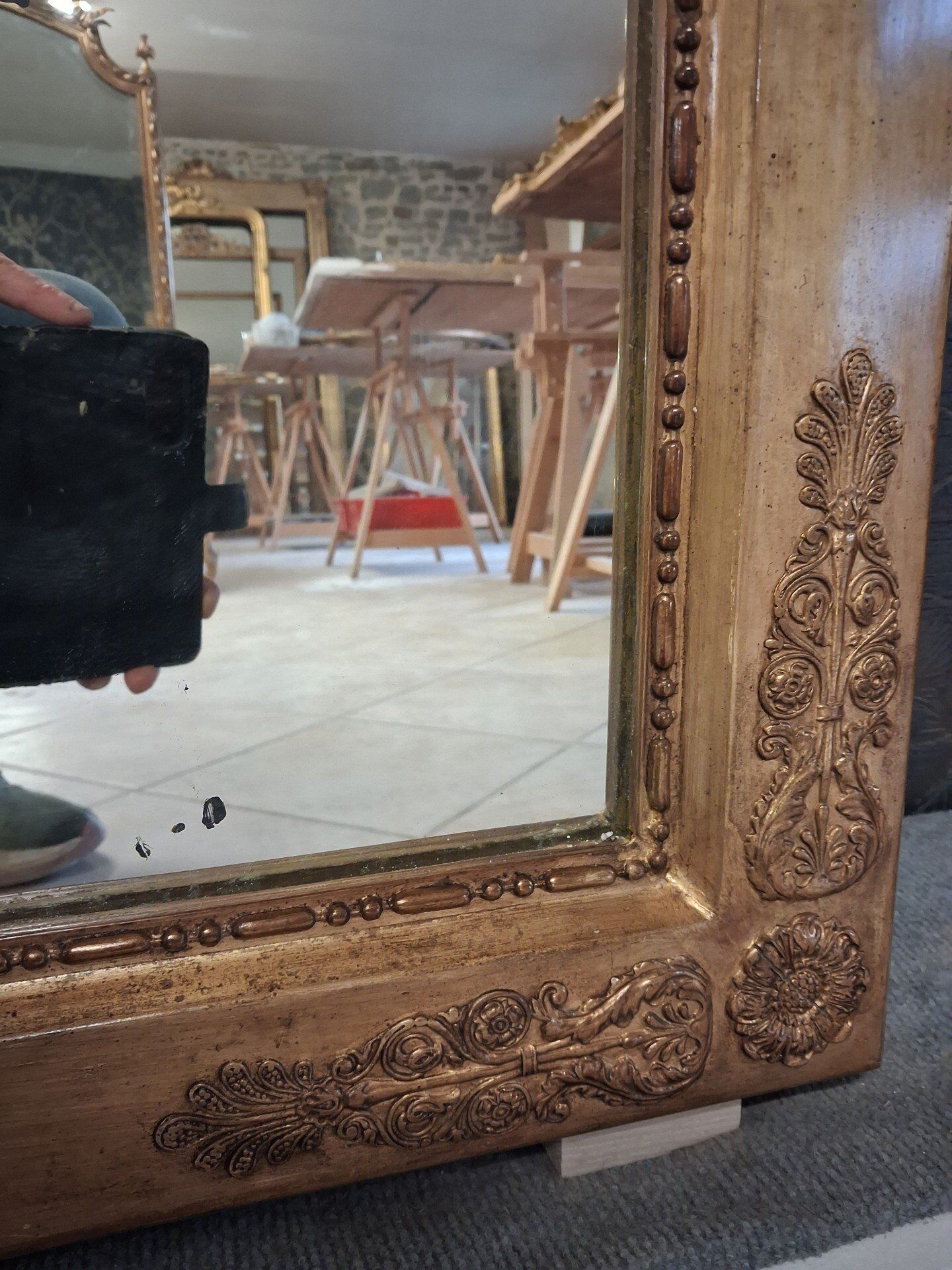 Miroir époque empire 165 x 116