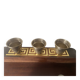 3 Bougeoirs Penalygon’s Argent