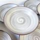 Vintage ceramic soup plates and tureen