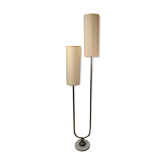 Vintage metal floor lamp around 1960