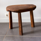 Tripod wooden stool