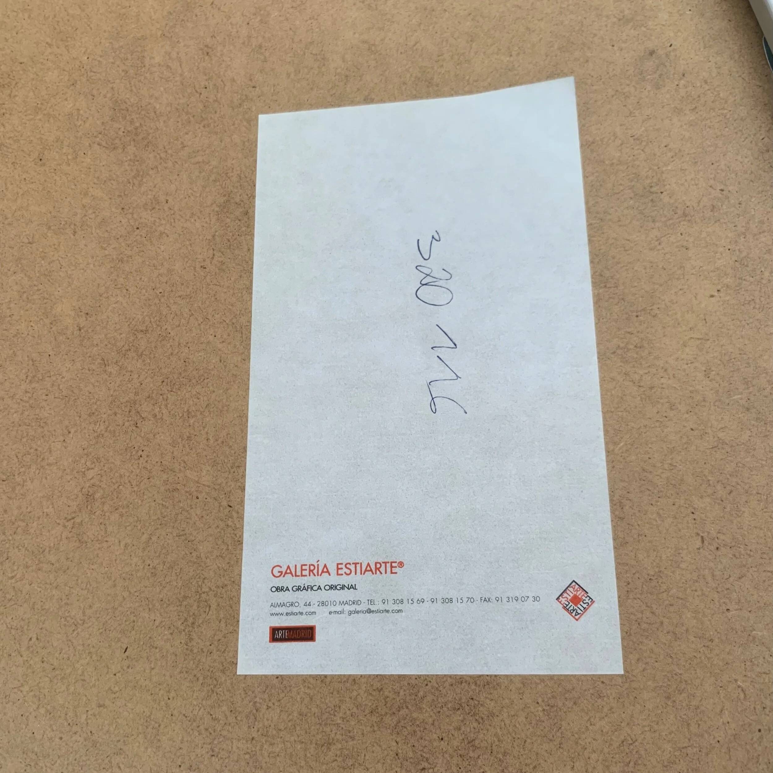 Saskia Moro Monotype 07 from the Series "Mareas"