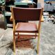 Fauteuil bridge vintage