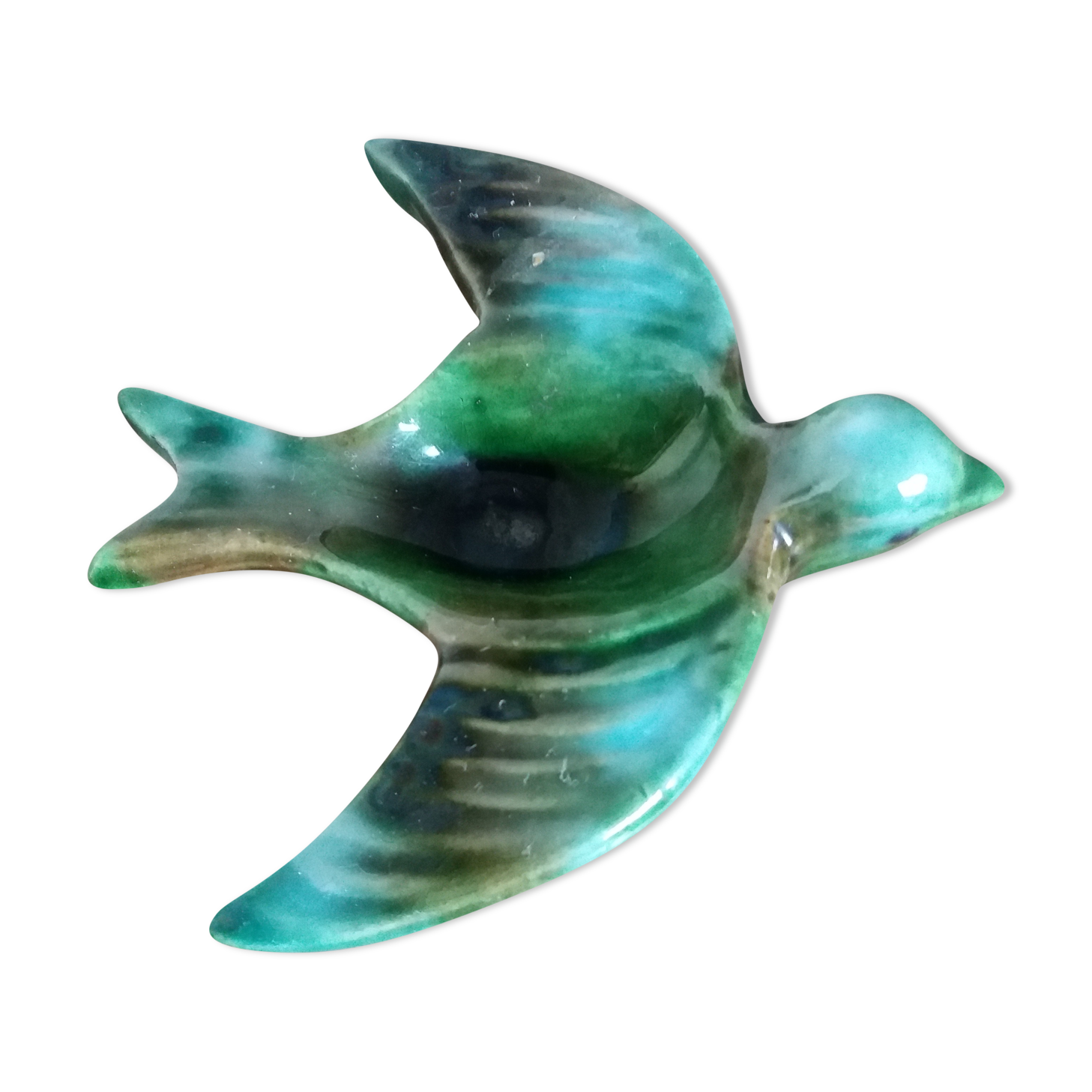 Ashtray Vallauris swallow bird