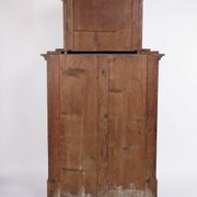 Secretary - Hand polished birch & intarsia - 2 drawers - 1840s