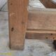 Carpenter's workbench in old solid oak - 2m50
