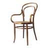 Viennese armchair in bentwood type canned bistro, circa 1900 UNGVAR