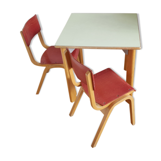 Children's table and chairs