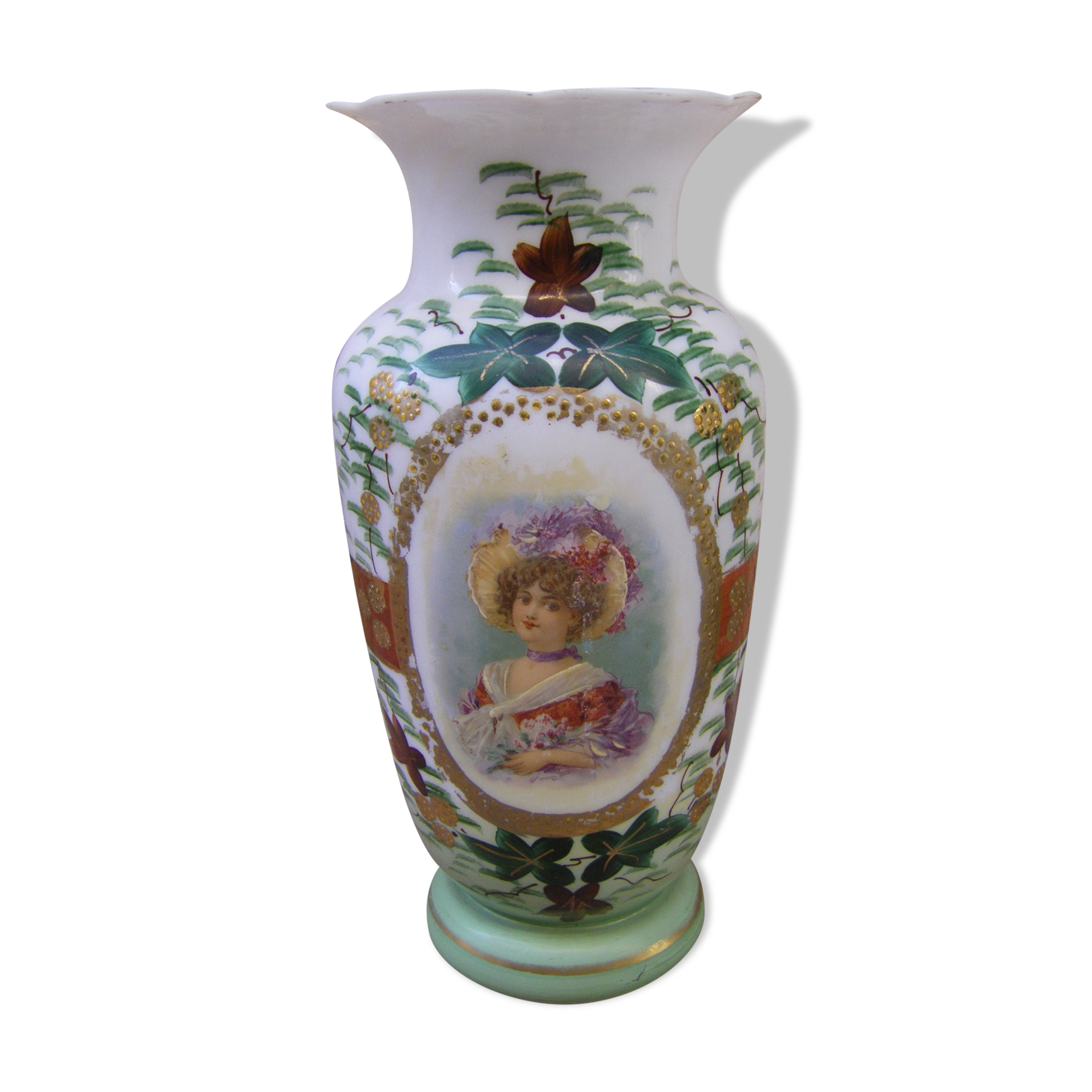 Ancient opaline vase